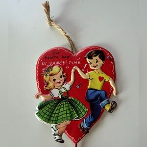 Vintage Heart-Shaped Decor